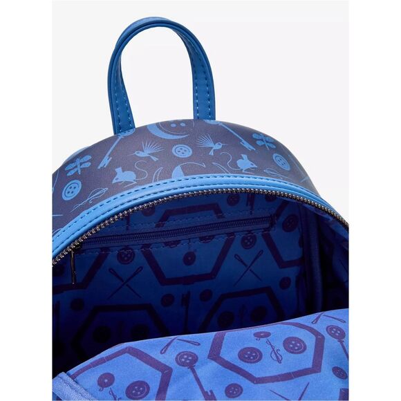 Loungefly Coraline Portal Button Frame Lenticular Mini Backpack main image 4
